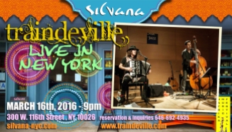 flyer - live at the silvana